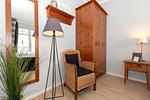 Schlafzimmer - Appartementanlage Strandjuwel Fewo 221 - Top-Hundeurlaub