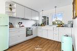 Küche / Küchenzeile - Ferienhaus Breeze 71 Kappeln - Top-Hundeurlaub