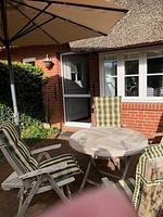 Terrasse - Pastoratshof - Haus 6 - Top-Hundeurlaub