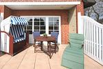 Terrasse - Bredland 11 - Whg. "Am Meer" - Top-Hundeurlaub