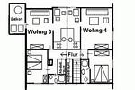 Grundriss - Pidder Lyng - FW 4 - Top-Hundeurlaub