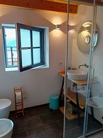 Badezimmer - Chalet Nest - Top-Hundeurlaub