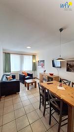 Wohnzimmer - Ferienwohnung Kaap - Top-Hundeurlaub