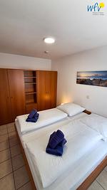 Schlafzimmer - Ferienwohnung Kaap - Top-Hundeurlaub