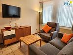 Wohnzimmer - Ferienwohnung Elektrischer Leuchtturm - Top-Hundeurlaub