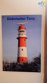 Dekoratives Detail - Ferienwohnung Elektrischer Leuchtturm - Top-Hundeurlaub