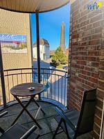 Balkon - Ferienwohnung Alter Leuchtturm - Top-Hundeurlaub