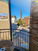 Balkon - Ferienwohnung Alter Leuchtturm - Top-Hundeurlaub