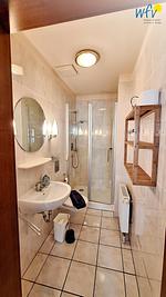 Badezimmer - Ferienwohnung Alter Leuchtturm - Top-Hundeurlaub