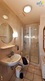 Badezimmer - Ferienwohnung Alter Leuchtturm - Top-Hundeurlaub
