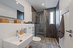 Badezimmer - Ferienwohnung Meeresrauschen Travemünde - Top-Hundeurlaub