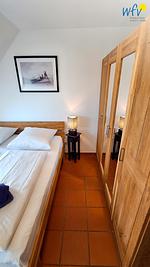 Schlafzimmer - Ferienwohnung Seehunde - Top-Hundeurlaub