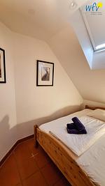Schlafzimmer - Ferienwohnung Seehunde - Top-Hundeurlaub
