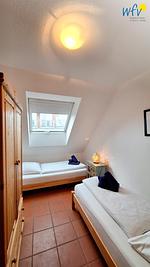 Schlafzimmer - Ferienwohnung Seehunde - Top-Hundeurlaub