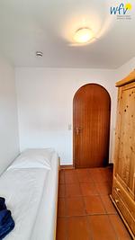 Schlafzimmer - Ferienwohnung Seehunde - Top-Hundeurlaub