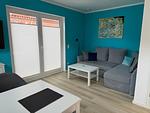 Wohnzimmer - Freiraum-Ferienwohnung Fehmarn Petersdorf - Top-Hundeurlaub