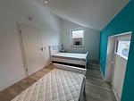 Schlafzimmer - Freiraum-Ferienwohnung Fehmarn Petersdorf - Top-Hundeurlaub
