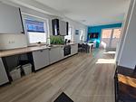 Küche / Küchenzeile - Freiraum-Ferienwohnung Fehmarn Petersdorf - Top-Hundeurlaub