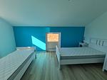 Schlafzimmer - Freiraum-Ferienwohnung Fehmarn Petersdorf - Top-Hundeurlaub