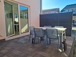 Terrasse - Freiraum-Ferienwohnung Fehmarn Petersdorf - Top-Hundeurlaub