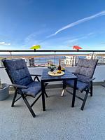 Balkon - Ferienwohnung "Dünennest" 5723 Marina Wendtorf - Top-Hundeurlaub