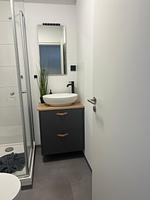 Badezimmer - Ferienwohnung "Dünennest" 5723 Marina Wendtorf - Top-Hundeurlaub
