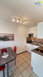 Küche / Küchenzeile - Ferienwohnung Möwe - Top-Hundeurlaub