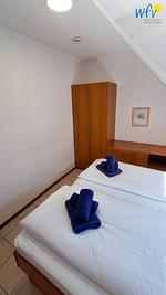 Schlafzimmer - Ferienwohnung Möwe - Top-Hundeurlaub