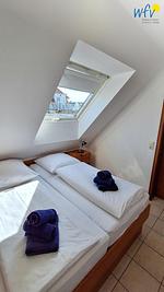 Schlafzimmer - Ferienwohnung Möwe - Top-Hundeurlaub