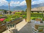 überdachte Terrasse mit Bergblick - Villa Archi - Top-Hundeurlaub
