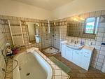 geräumiges Badezimmer mit Luxusdusche und großem Spiegel - Villa Archi - Top-Hundeurlaub