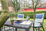 Gartenblick - Villa Büsum Süderpiep - Top-Hundeurlaub