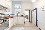 Küche / Küchenzeile - Villa Büsum Süderpiep - Top-Hundeurlaub