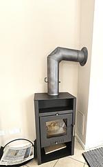 Kamin-/Ofen - Eltimjo 2 - Hausteil für 6 Personen - Top-Hundeurlaub