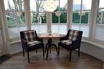 Wohnzimmer - Austernperle - Top-Hundeurlaub