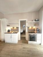 Küche / Küchenzeile - Promenadenblick - Wohnung 2 - Top-Hundeurlaub