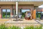 Terrasse - Ferienwohnung TheViewB02 Achter de Diek Dagebüll - Top-Hundeurlaub