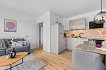 Wohnzimmer - Ferienwohnung TheViewB02 Achter de Diek Dagebüll - Top-Hundeurlaub