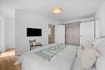 Schlafzimmer - Ferienwohnung TheViewB02 Achter de Diek Dagebüll - Top-Hundeurlaub