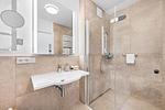 Badezimmer - Ferienwohnung TheViewB02 Achter de Diek Dagebüll - Top-Hundeurlaub