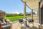 Terrasse - Ferienwohnung TheViewB02 Achter de Diek Dagebüll - Top-Hundeurlaub