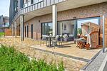 Terrasse - Ferienwohnung TheViewB02 Achter de Diek Dagebüll - Top-Hundeurlaub