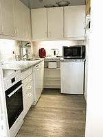 Küche / Küchenzeile - Ferienwohnung Kombüse 6612 Marina Wendtorf - Top-Hundeurlaub