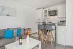 Küche / Küchenzeile - Haus 3 mit Sauna, Terrasse und Whirlpool - Top-Hundeurlaub