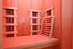 Sauna von innen - Reethaus 04a - Top-Hundeurlaub