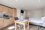 Wohnzimmer - Muschel - Haus Neptun - Top-Hundeurlaub