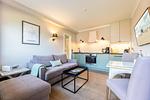 Wohnzimmer - Sylt Homes Hamburg - Top-Hundeurlaub