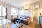 Wohnzimmer - Sylt Homes Hamburg - Top-Hundeurlaub