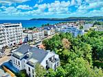 Vogelperspektive - Ferienwohnung Strandläufer 1 in der Villa Sofie Binz - Top-Hundeurlaub