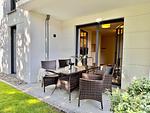 Terrasse - Ferienwohnung Urlaubsanker 3 Villa Sofie Binz - Top-Hundeurlaub